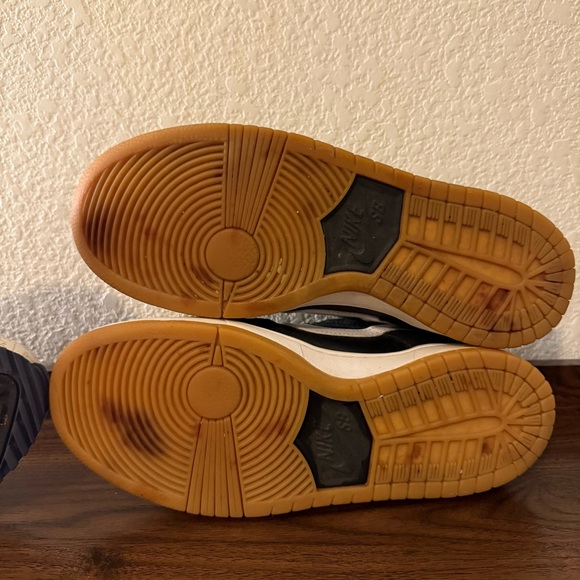 2 PAIRS Nike SB Dunk Low Black White + Air Max 90 Camowabb (Men’s Size 7.5) Lot - Picture 12 of 12